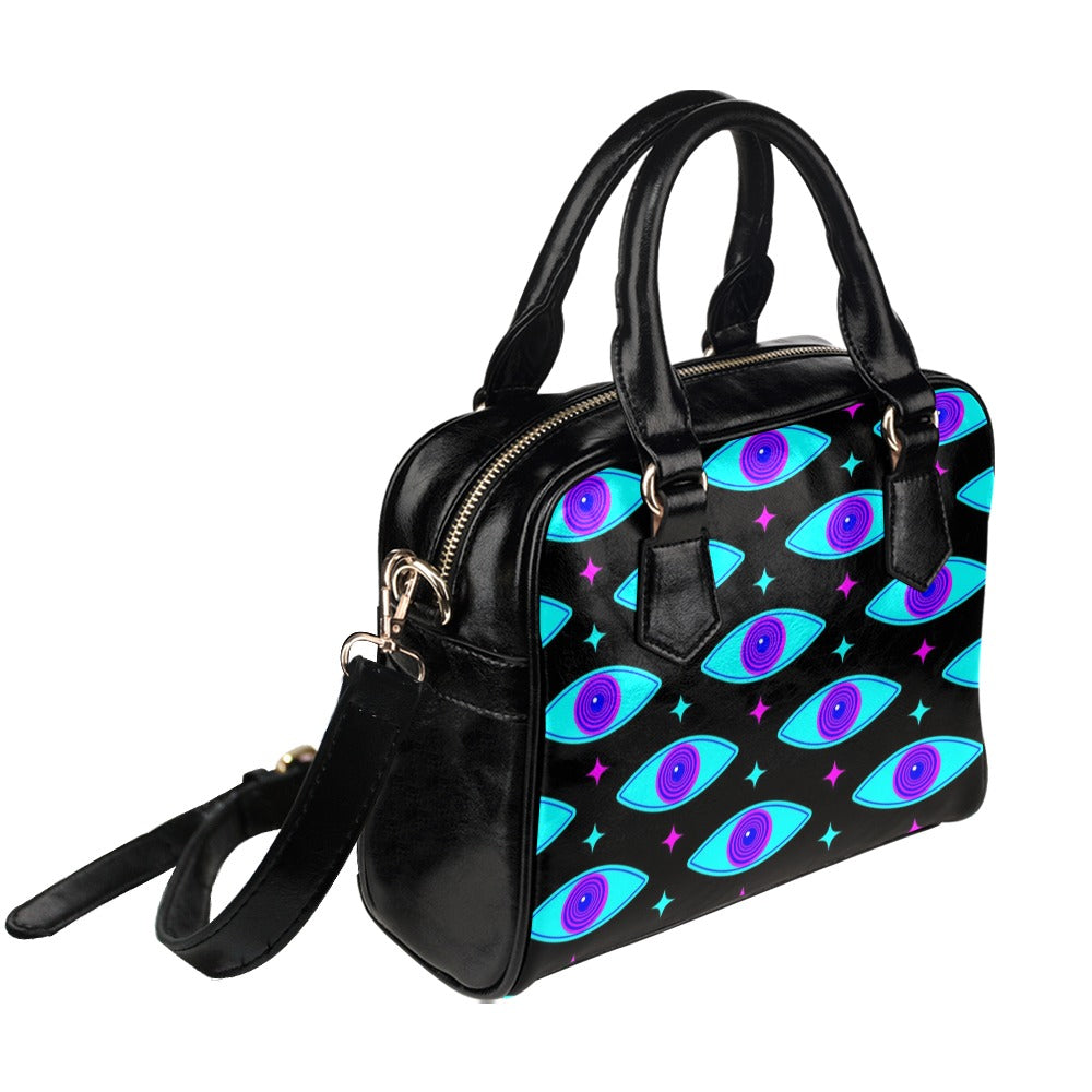 Psychedelic Eye Magic Trippy Shoulder Handbag