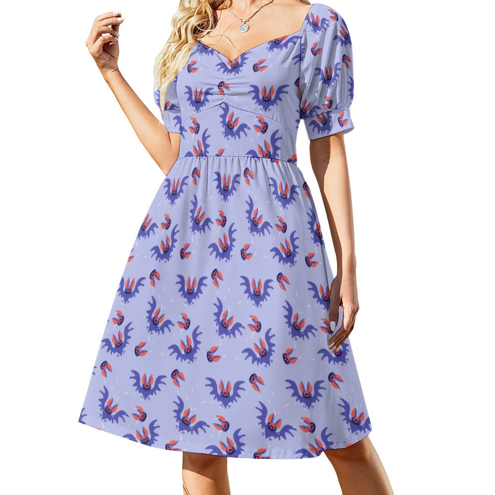 Halloween Bat Sweetheart Dress