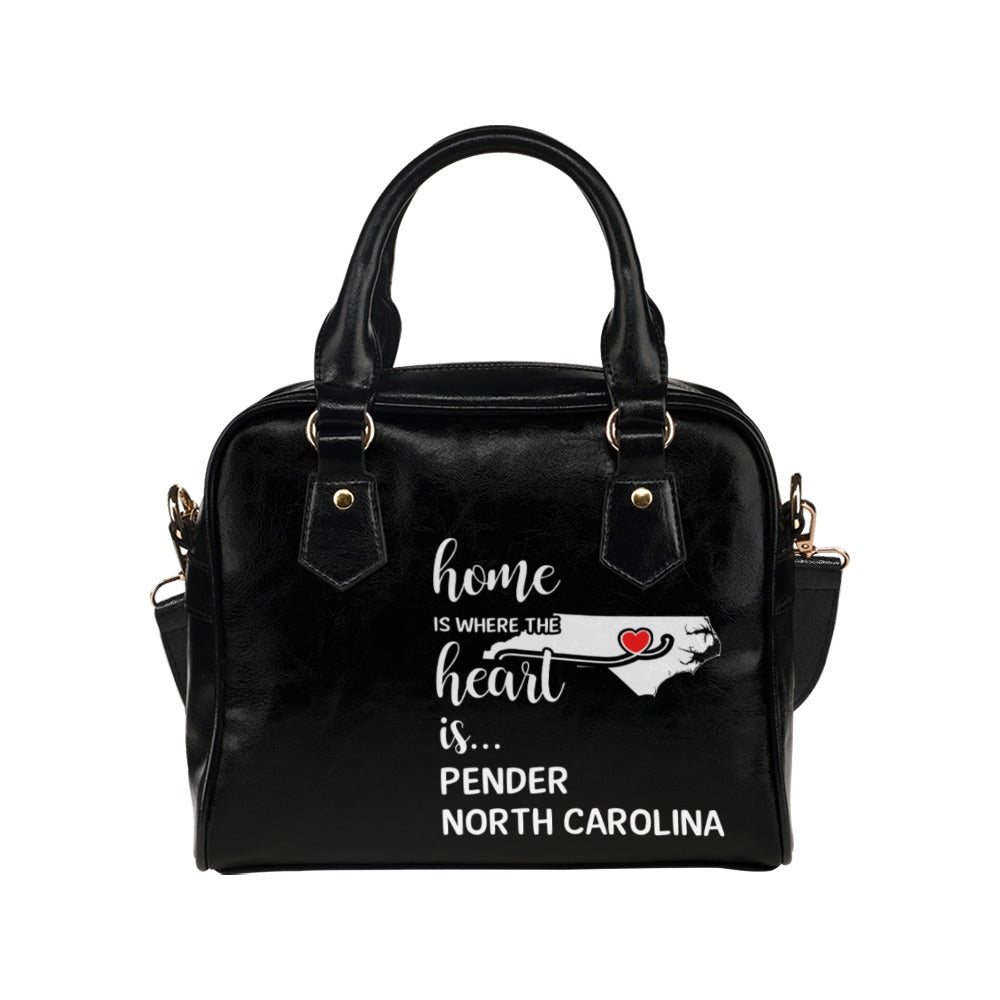 Pender County North Carolina Is Where My Heart Is Gift Shoulder Handbag