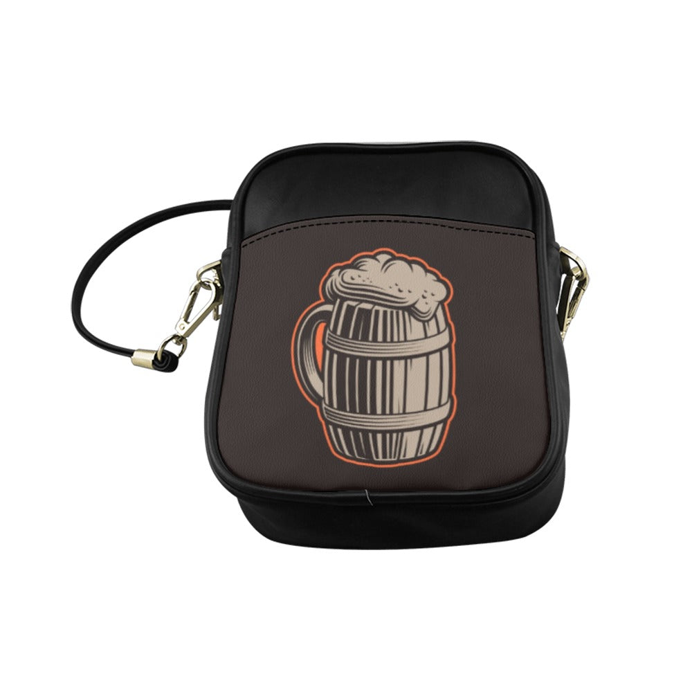 Beer Mug Sling Bag