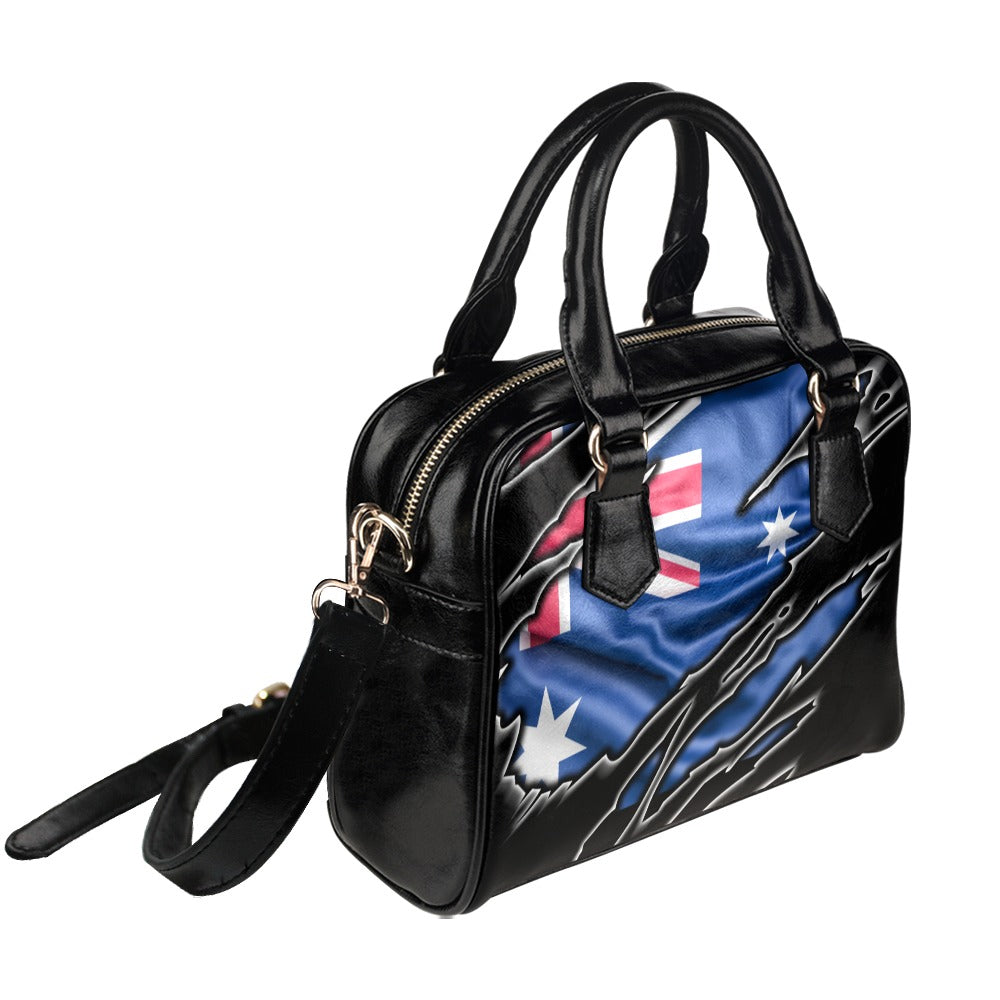 Flag Australia patriot love Shoulder Handbag