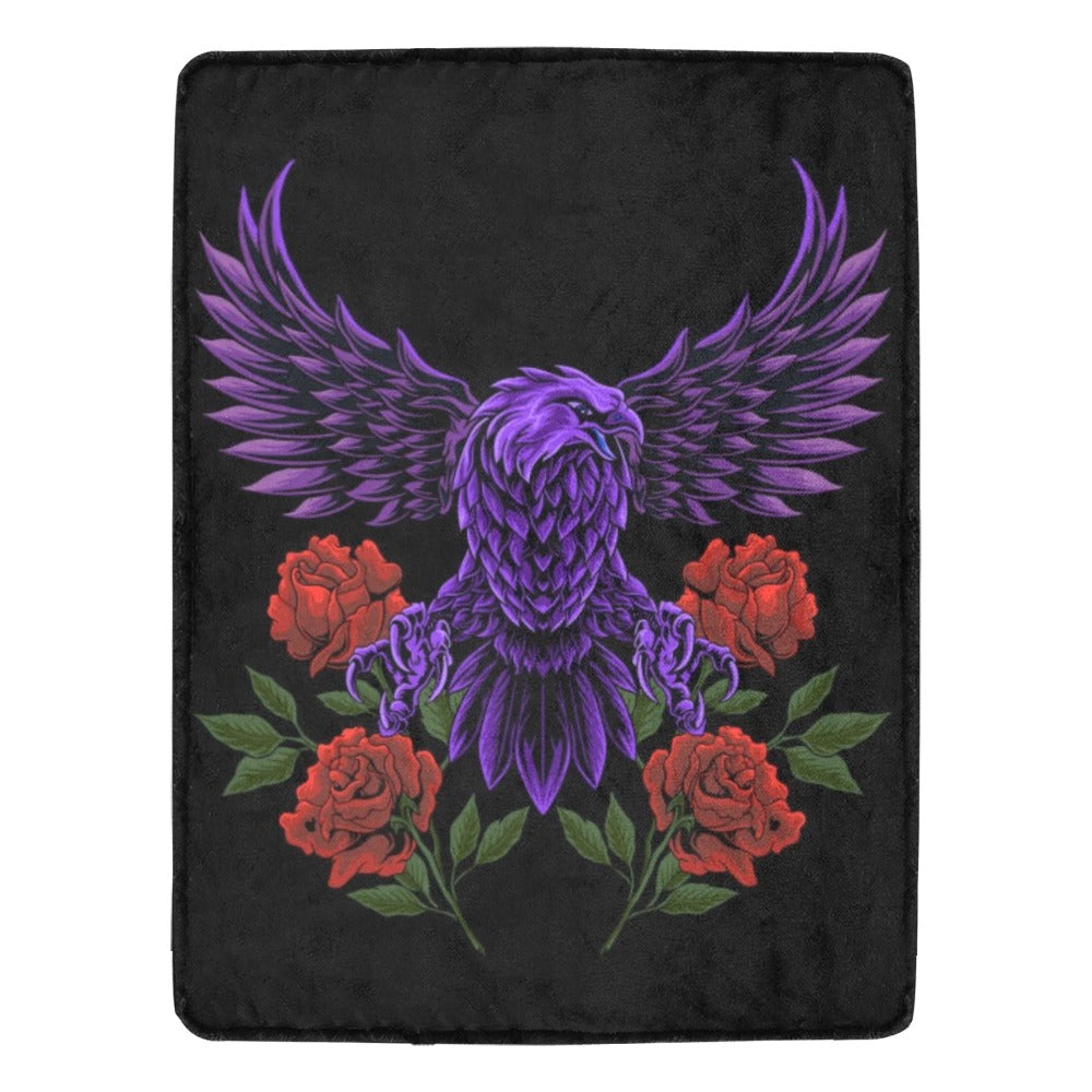 Eagle Rose Ultra-Soft Micro Fleece Blanket 60"x80"