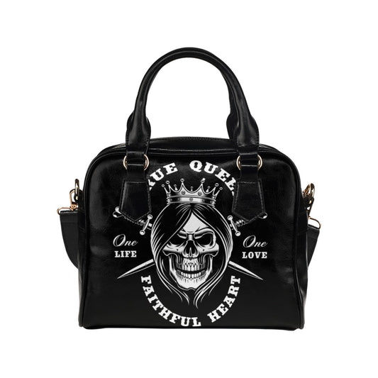 Queen Skull Shoulder Handbag