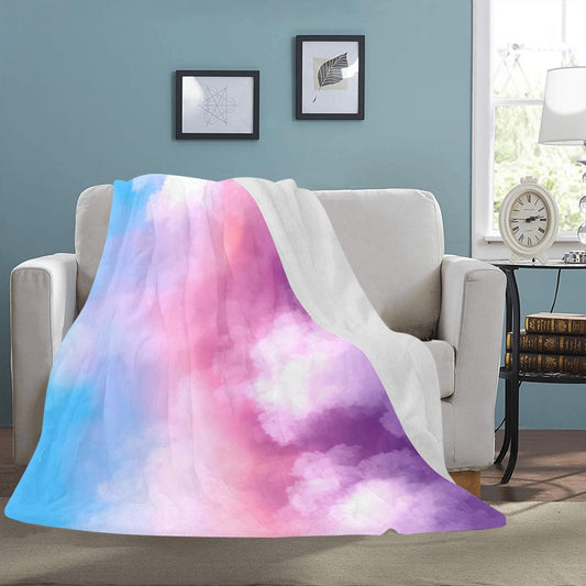 Color Clouds Ultra-Soft Micro Fleece Blanket 60"x80"