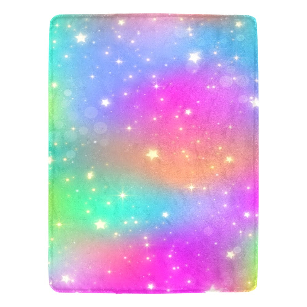 Stars Abstract Ultra-Soft Micro Fleece Blanket 60"x80"