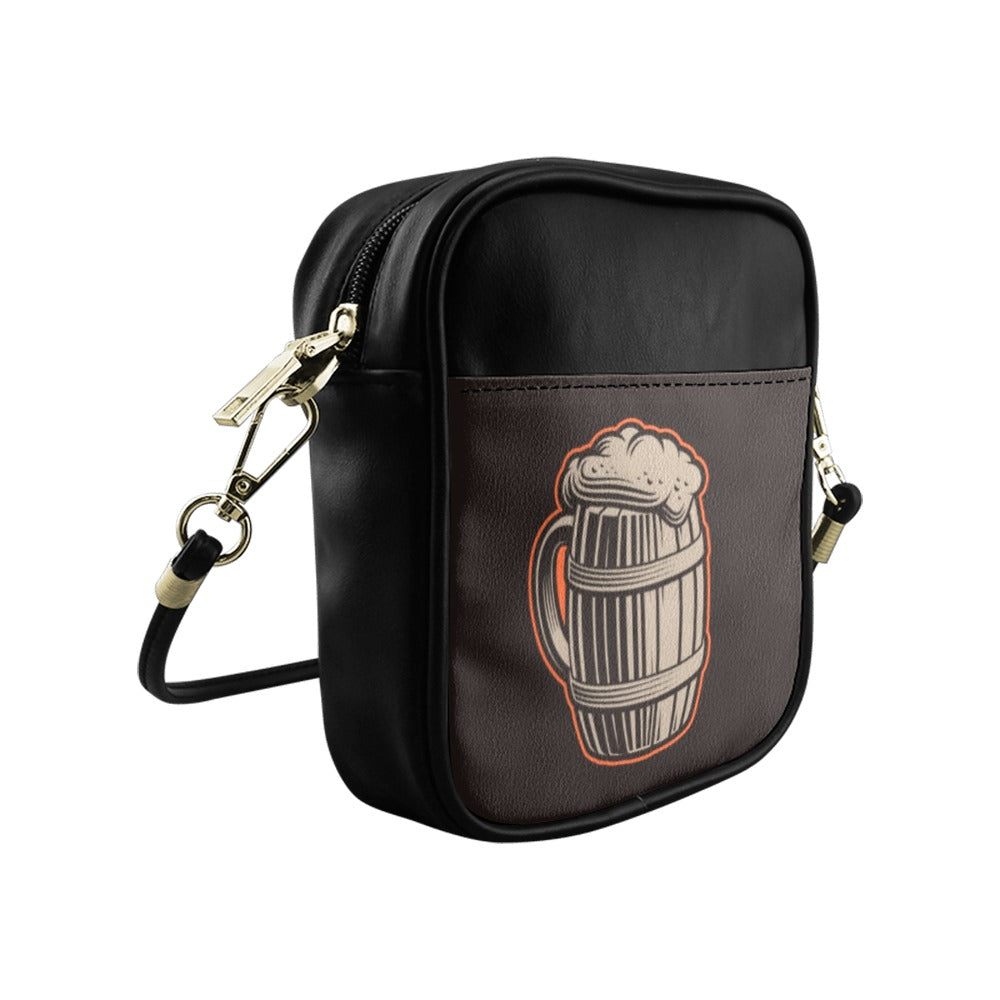 Beer Mug Sling Bag