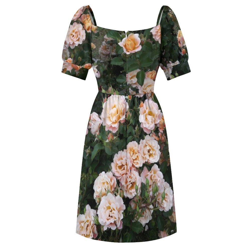 Flower Garden Sweetheart Dress