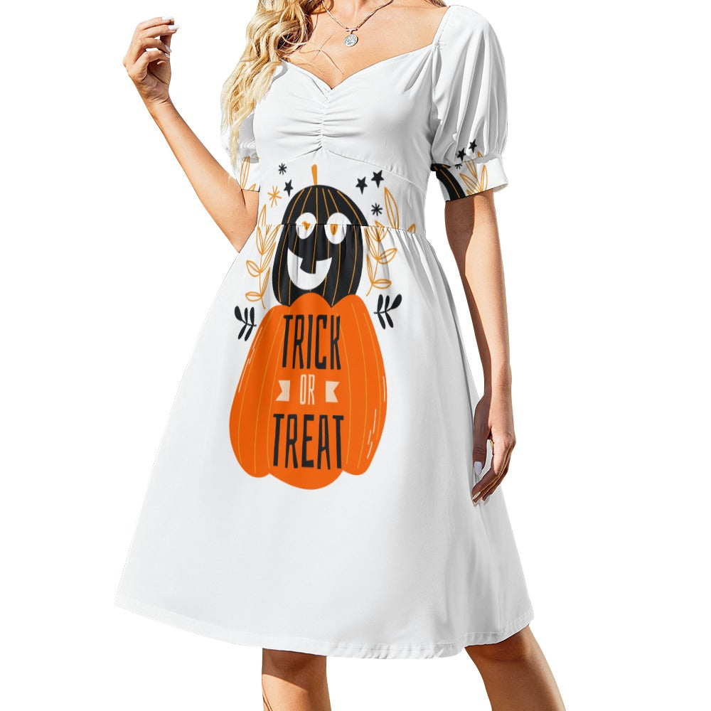 Trick or Treat Halloween Sweetheart Dress