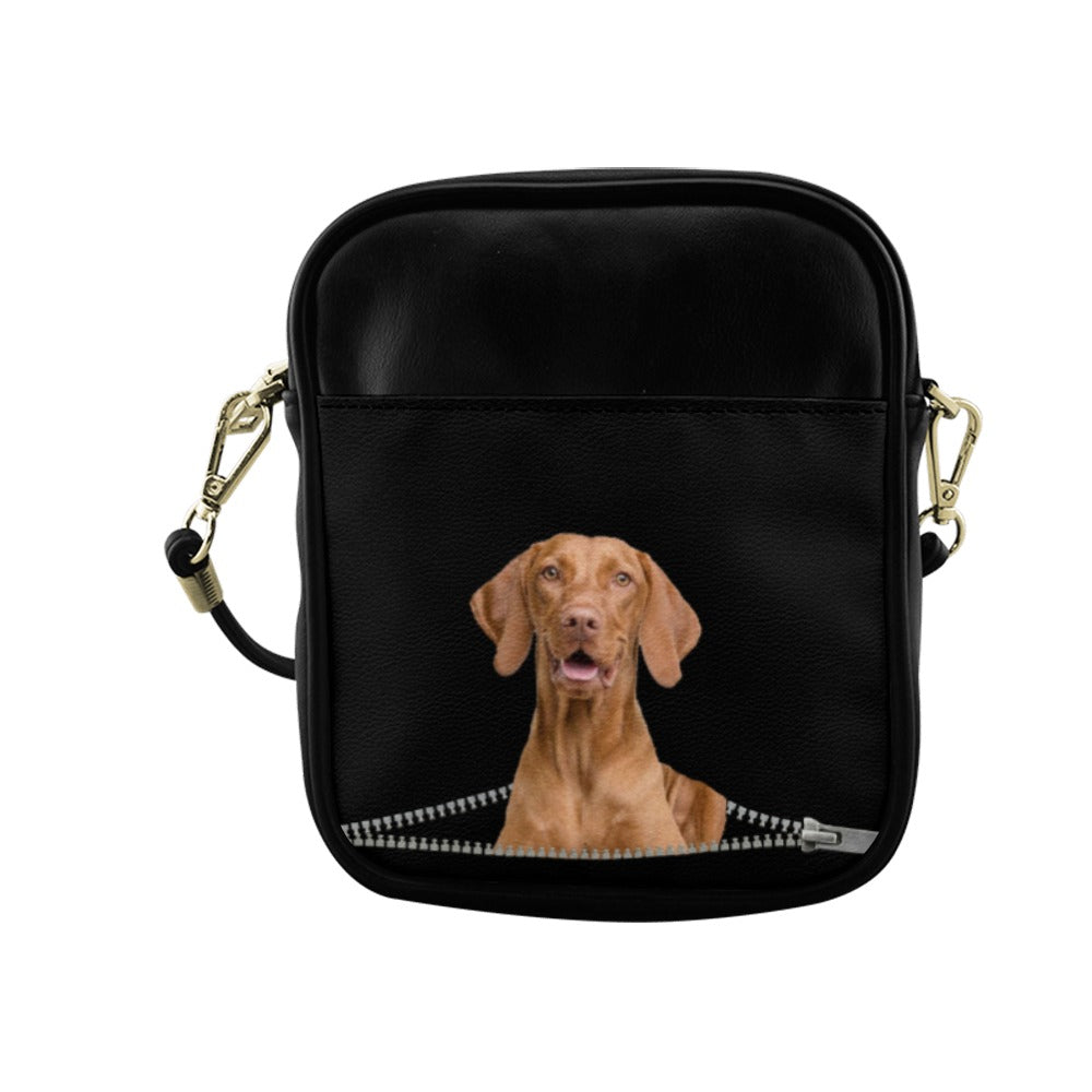 Vizsla Zip Sling Bag