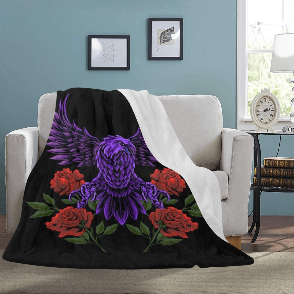 Eagle Rose Ultra-Soft Micro Fleece Blanket 60"x80"