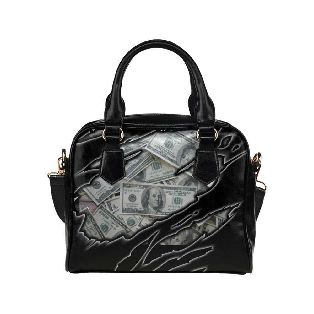 Billie Dollar Money Luck Motivation Shoulder Handbag