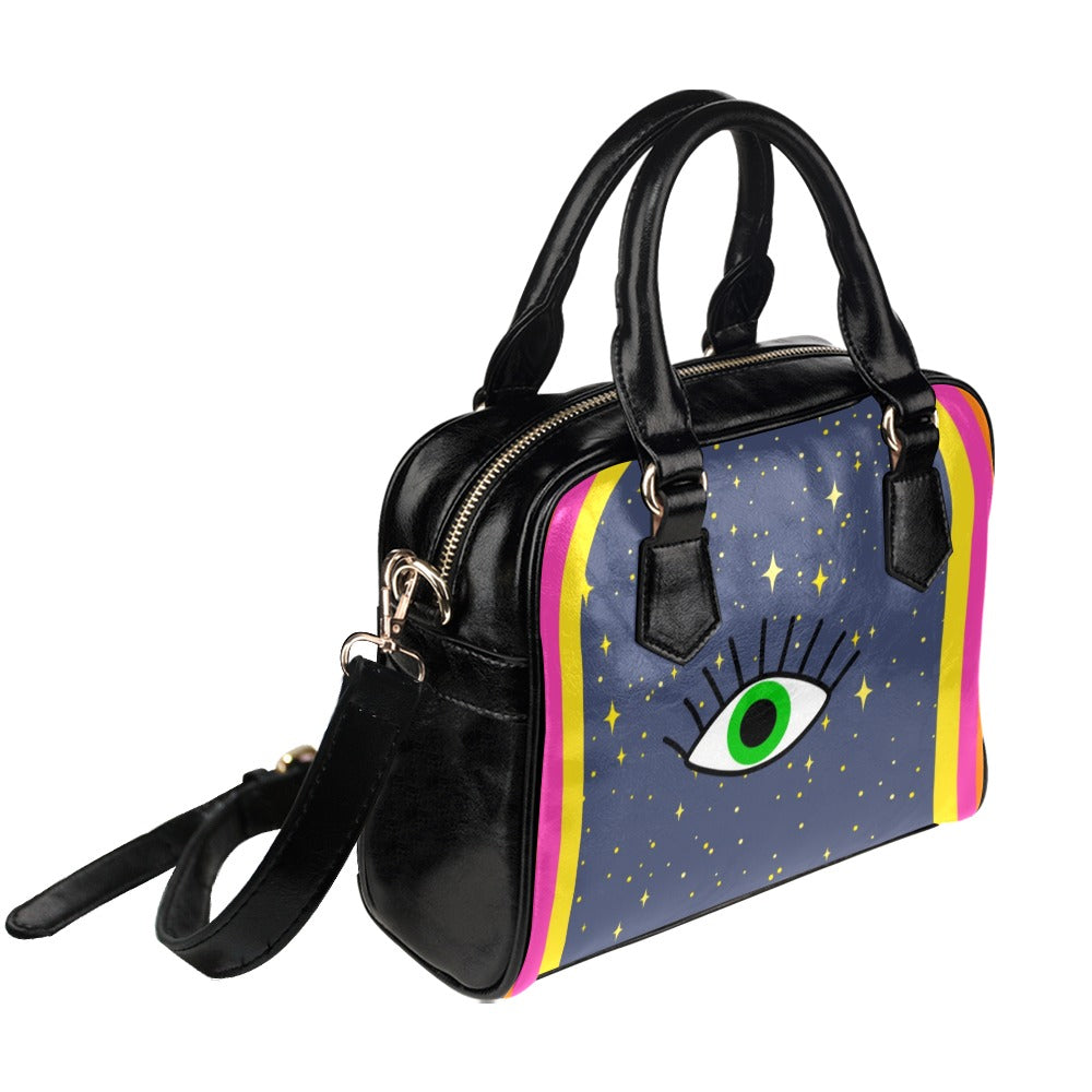 Psychadelic Retro Hippie Shoulder Handbag