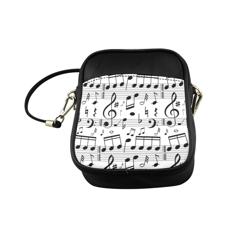 Music Notes Sling Bag