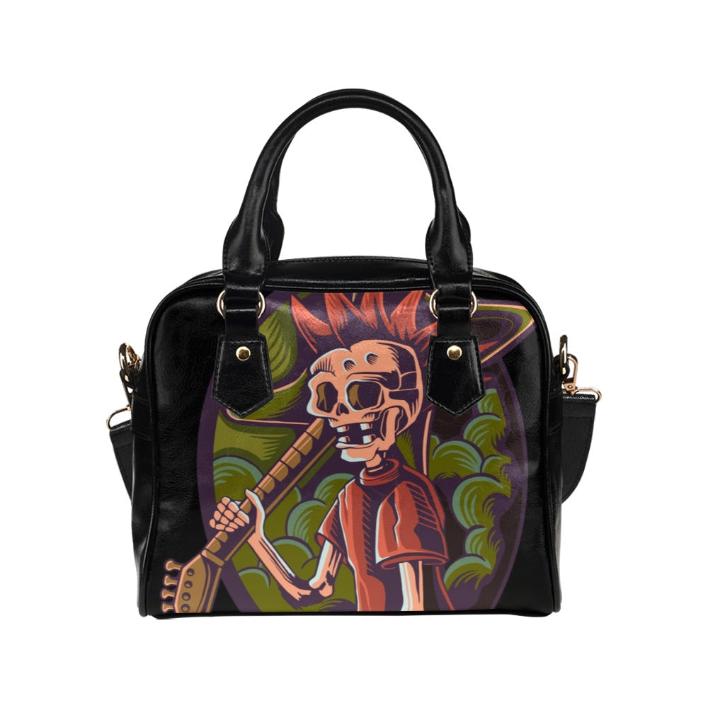 Vintage Retro Classic Skull Shoulder Handbag