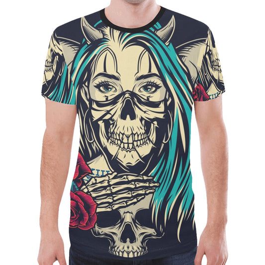 Colorful Tattoo Vintage New All Over Print T-shirt