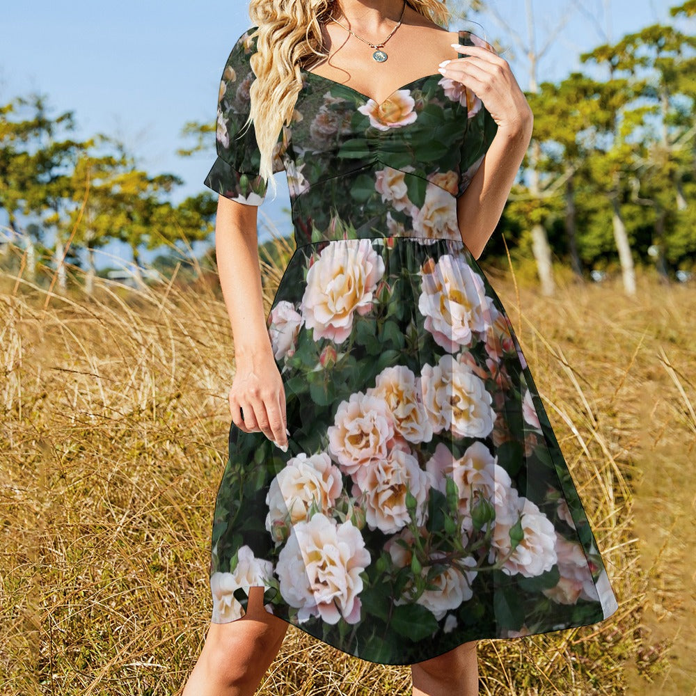 Flower Garden Sweetheart Dress