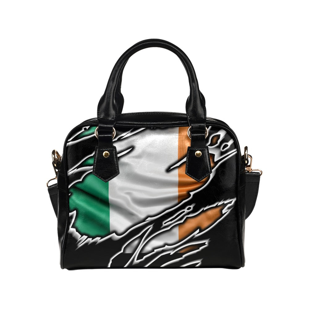 Flag Ireland patriot love Shoulder Handbag