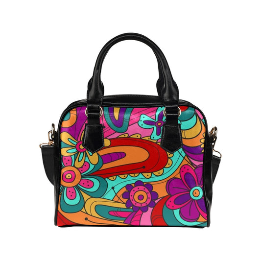 Hippie Flower Festival Gift Shoulder Handbag