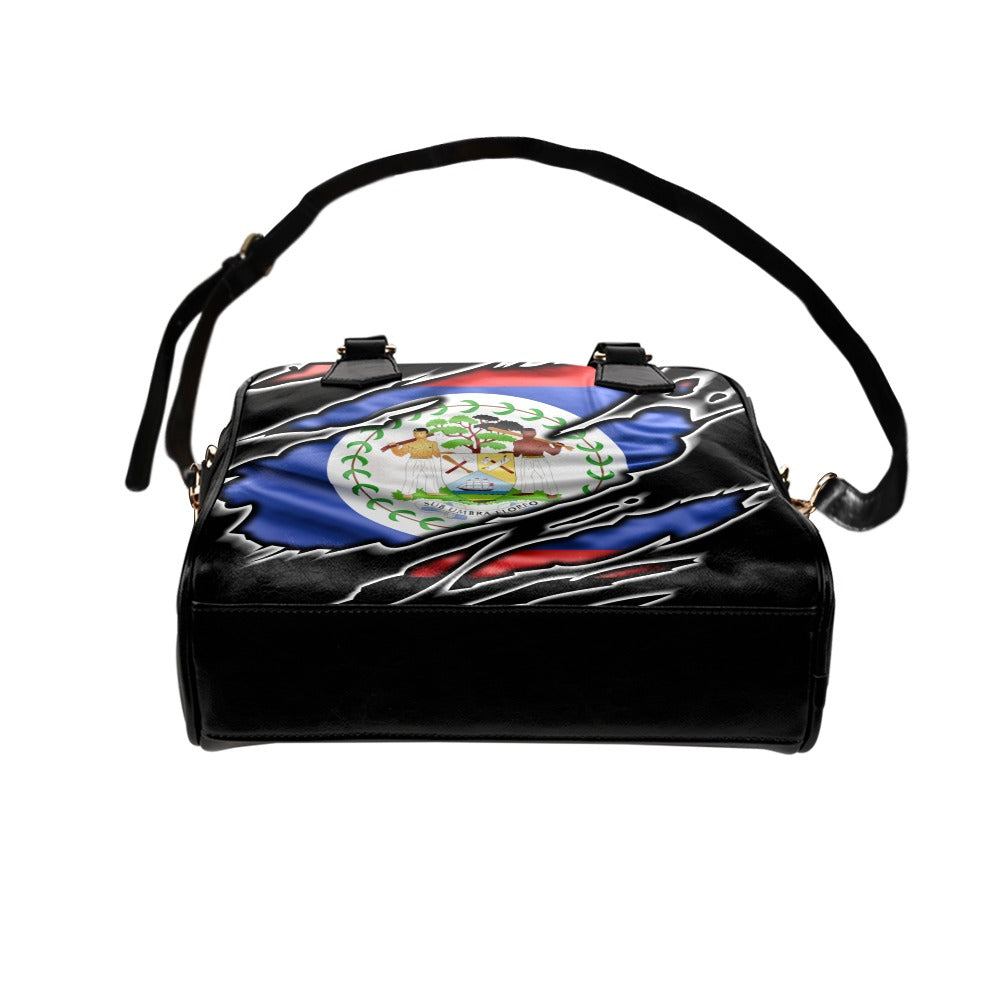 Flag Belize patriot love Shoulder Handbag