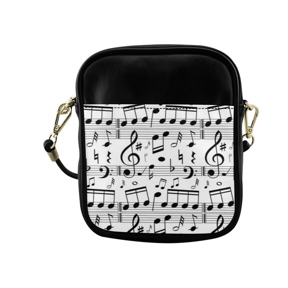 Music Notes Sling Bag