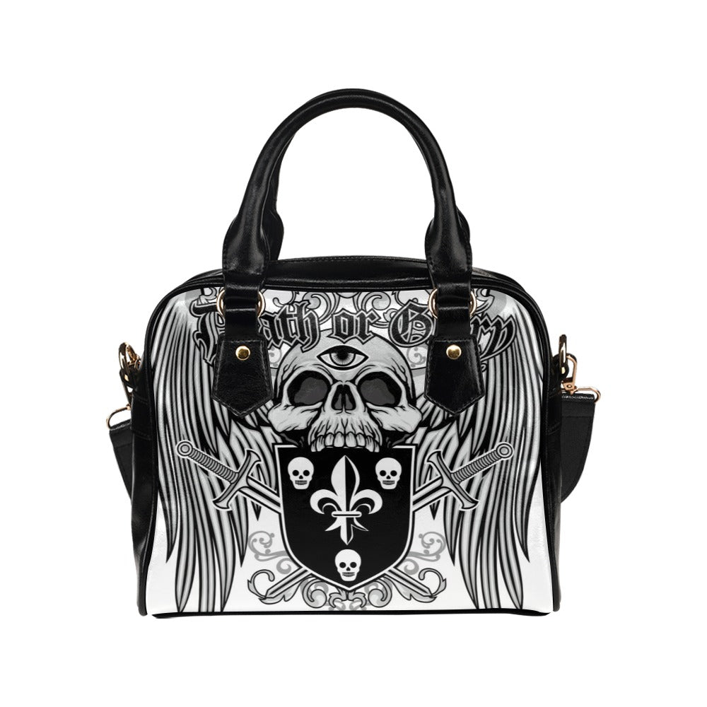 Gothic Skull Grunge Vintage Shoulder Handbag