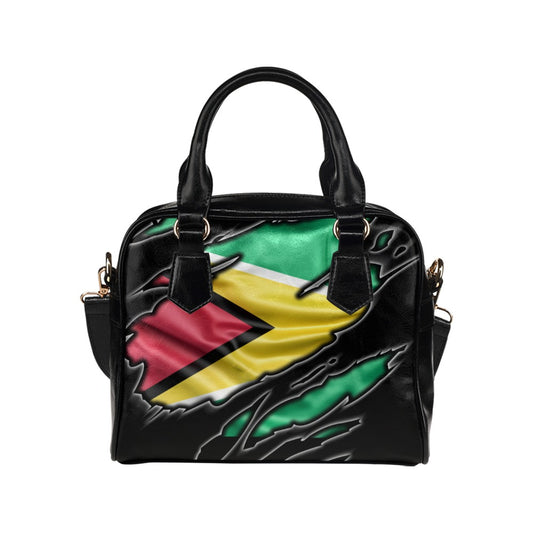 Flag Guyana patriot love Shoulder Handbag