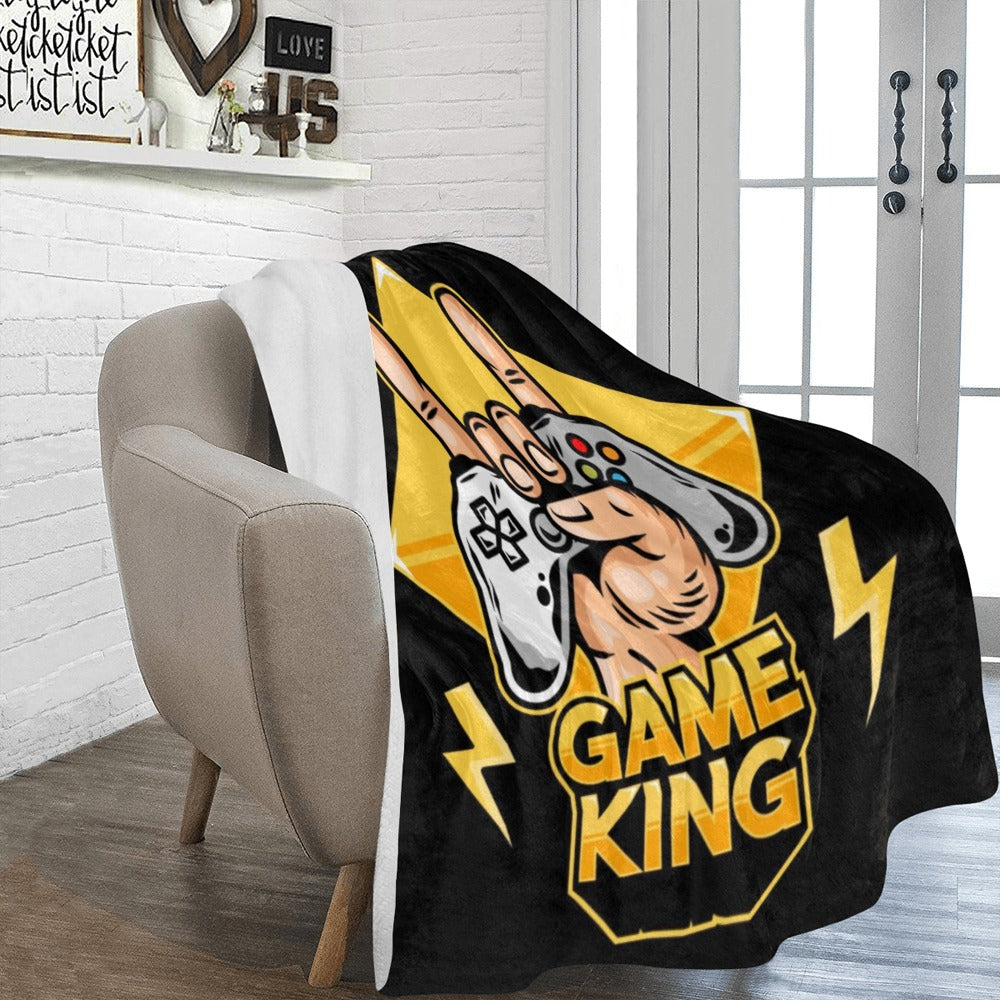 Game King Ultra-Soft Micro Fleece Blanket 60"x80"