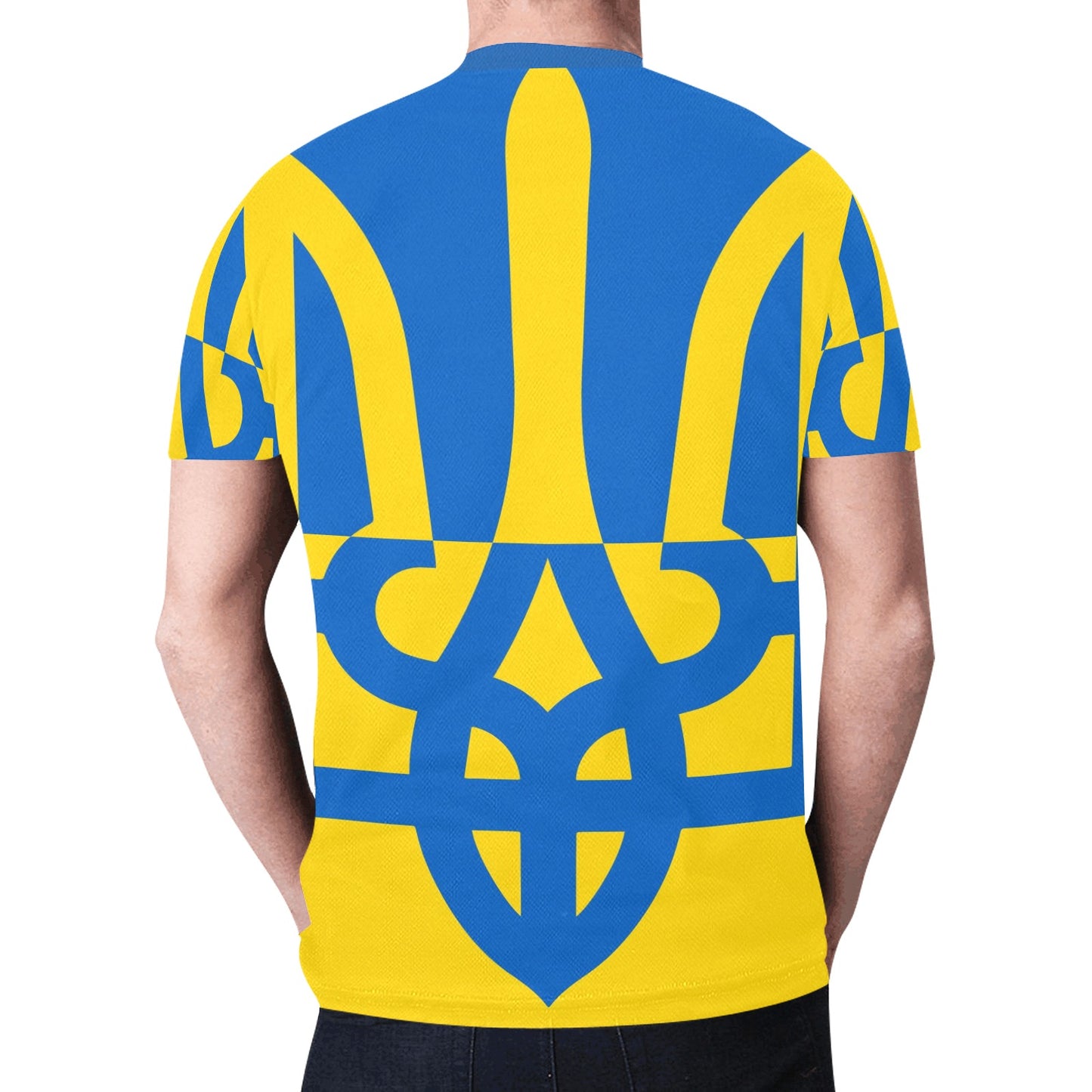 Ukraine Tryzub Symbol New All Over Print T-shirt