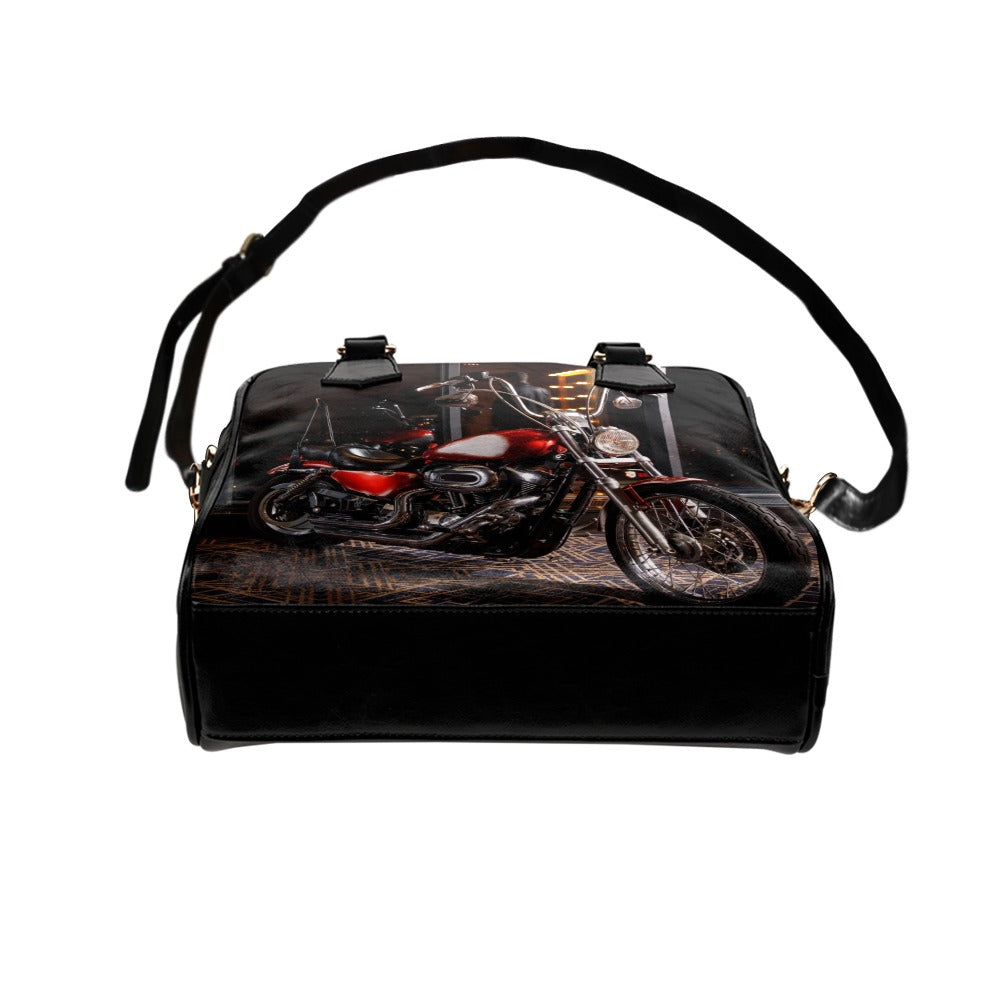 American Chopper Motorcycle Shoulder Handbag