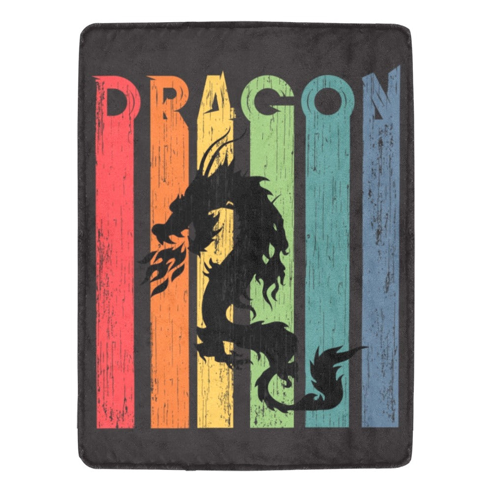 Dragon Vintage Ultra-Soft Micro Fleece Blanket 60"x80"