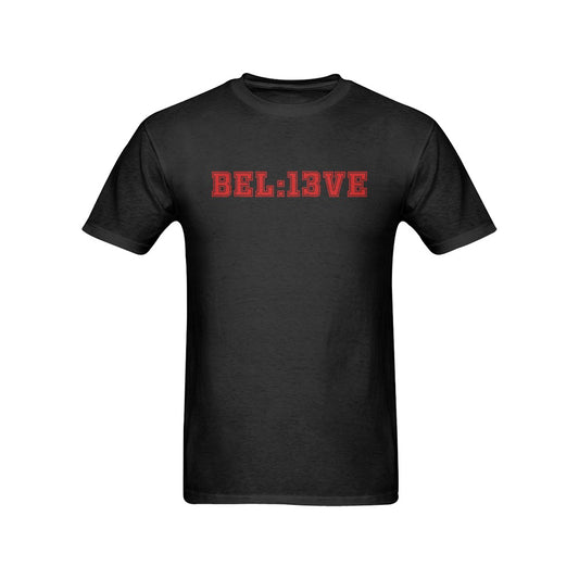 Believe 13 Seconds KC Black Men's T-Shirt