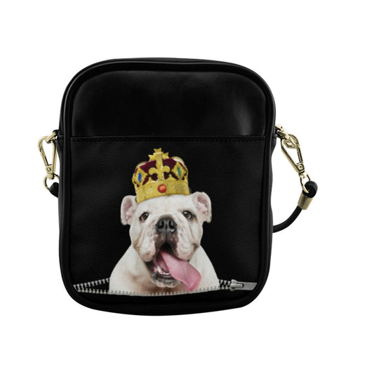 English Bulldog King Sling Bag