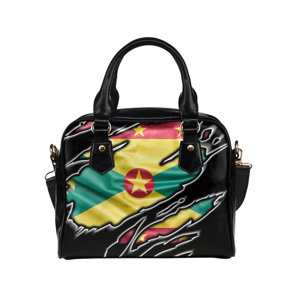 Flag Grenada patriot love Shoulder Handbag