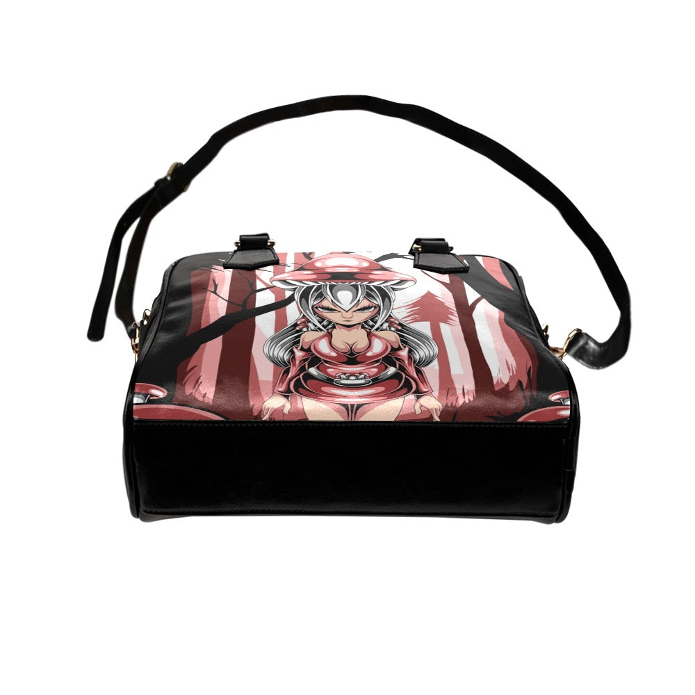 Mushroom Guard Shoulder Handbag