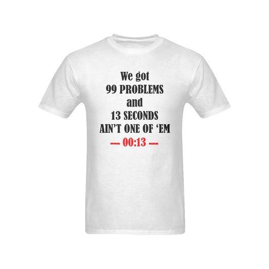 13 seconds Ain't a Problem KC Grim Reaper Men's T-Shirt