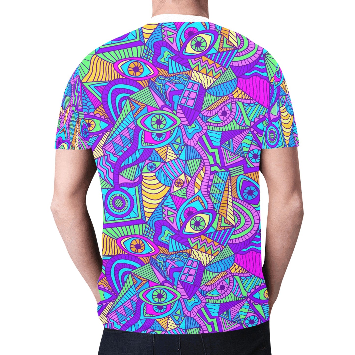 Pshychedelic Pattern New All Over Print T-shirt