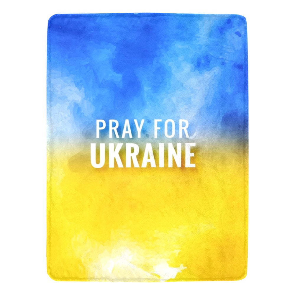 Modern Ukraine Flag Ultra-Soft Micro Fleece Blanket 60"x80"