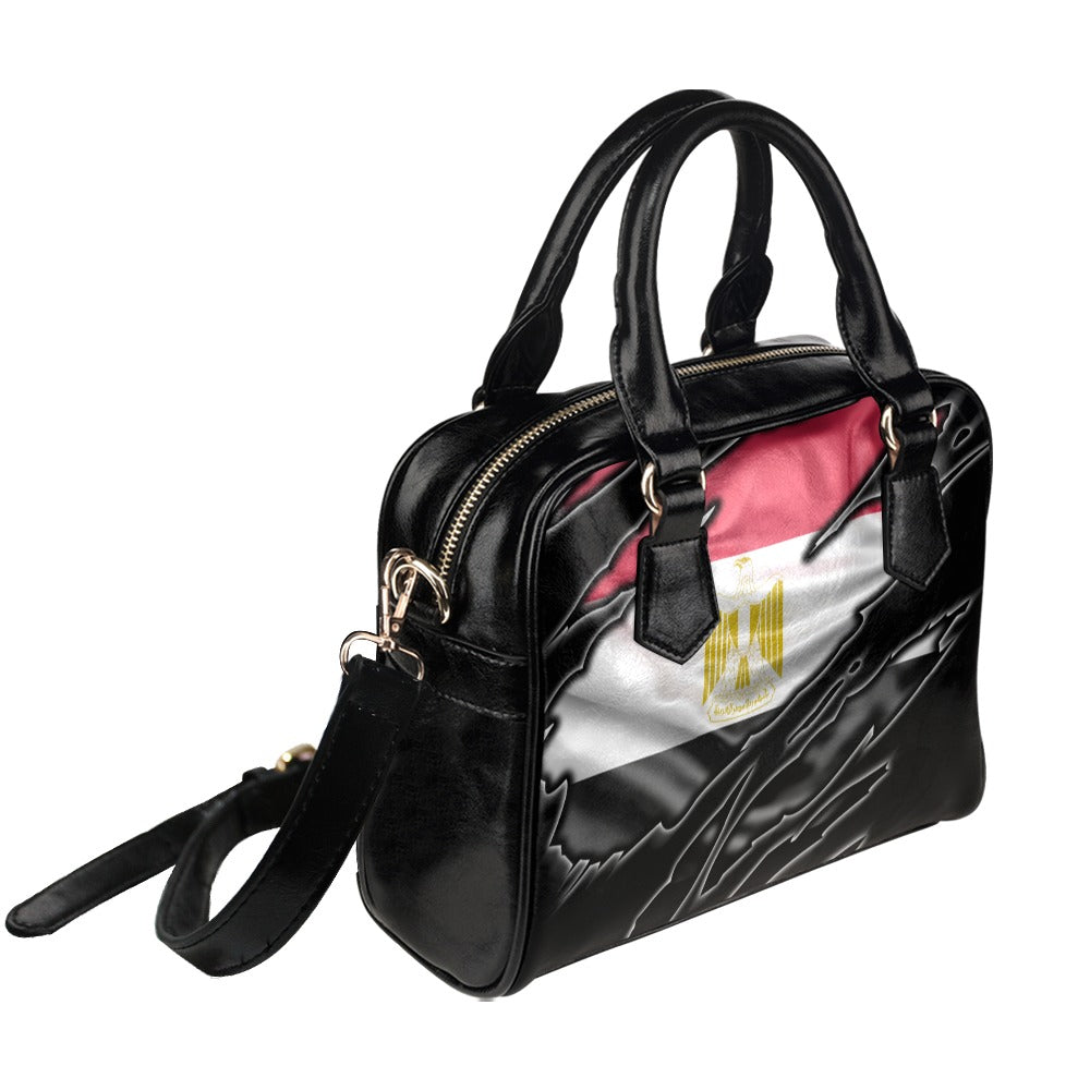 Flag Egypt patriot love Shoulder Handbag