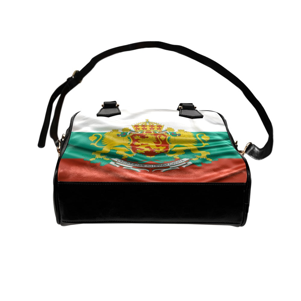 Flag Bulgaria coat of arms Shoulder Handbag