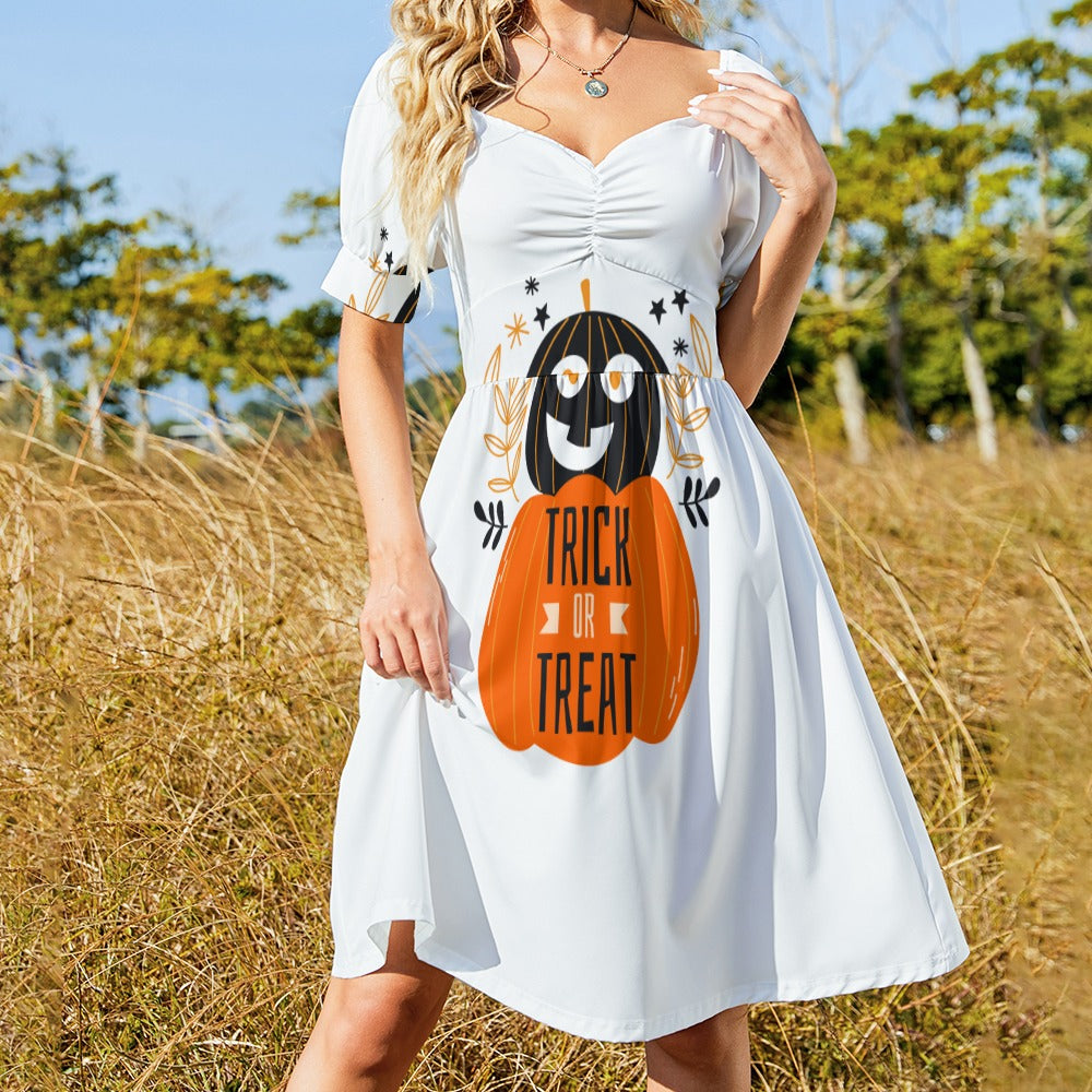 Trick or Treat Halloween Sweetheart Dress