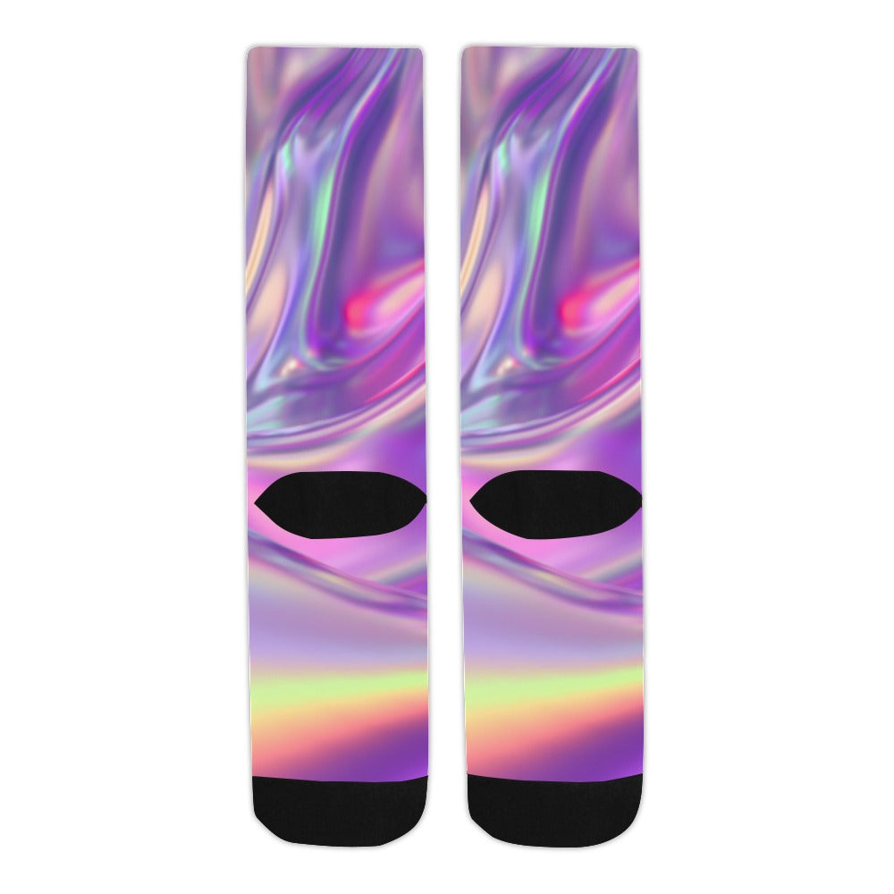 Geometric Crystal Blanket Trouser Socks (For Men)