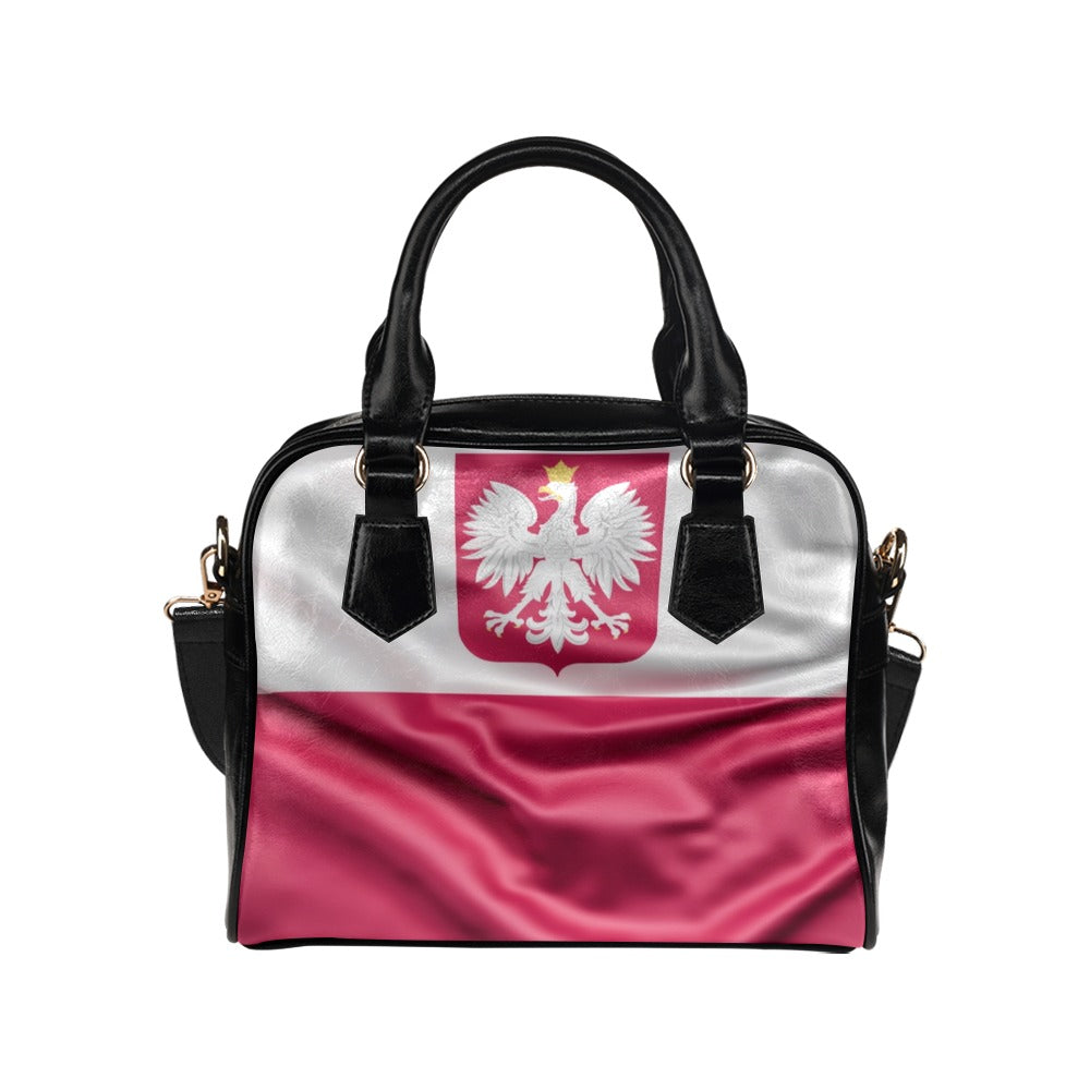 Flag Poland coat of arms Shoulder Handbag