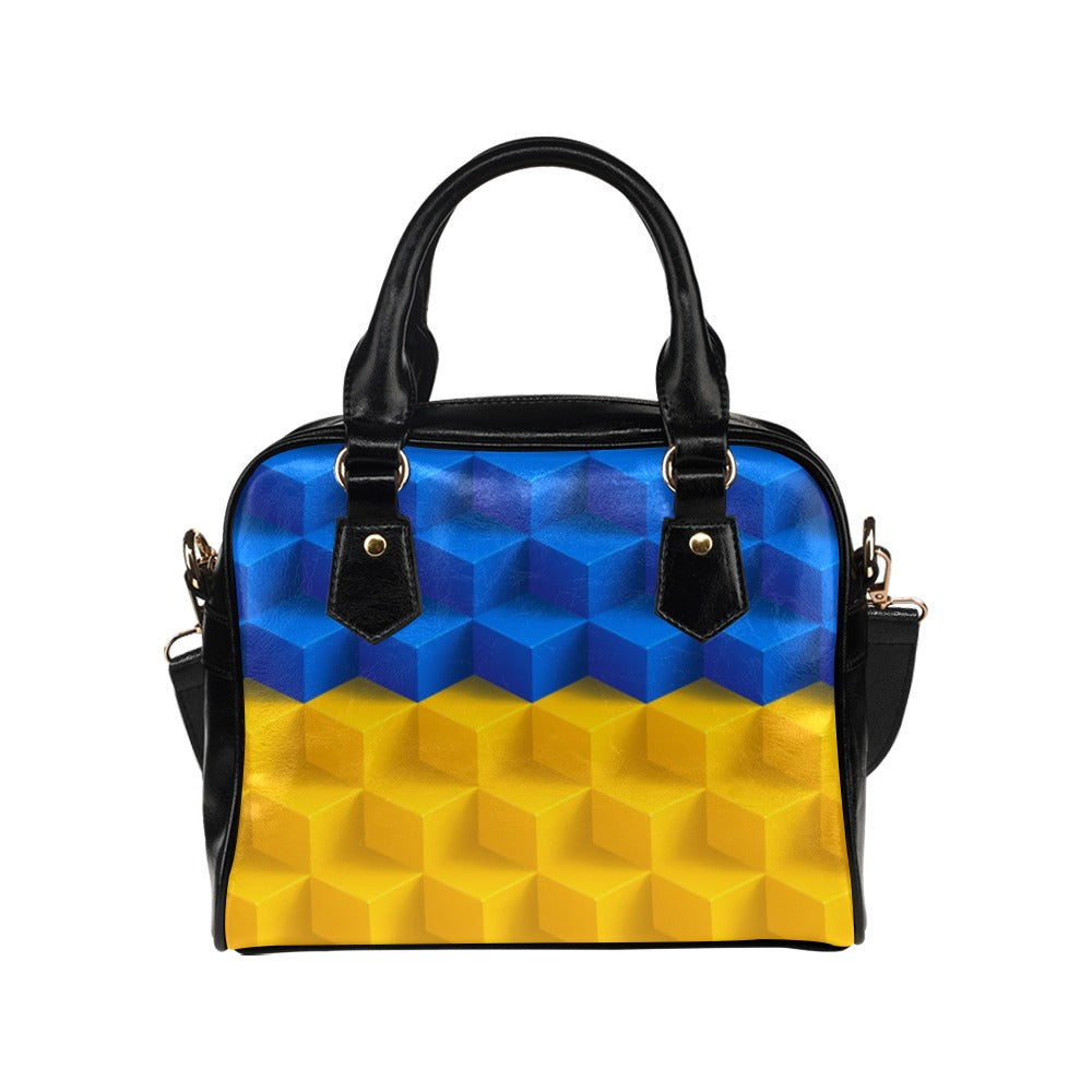 Ukraine Cube Shoulder Handbag