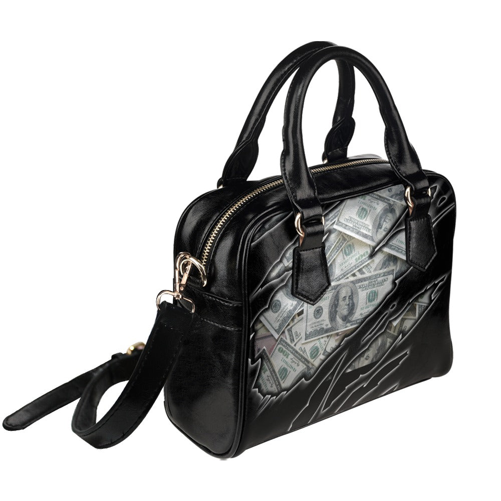 Billie Dollar Money Luck Motivation Shoulder Handbag