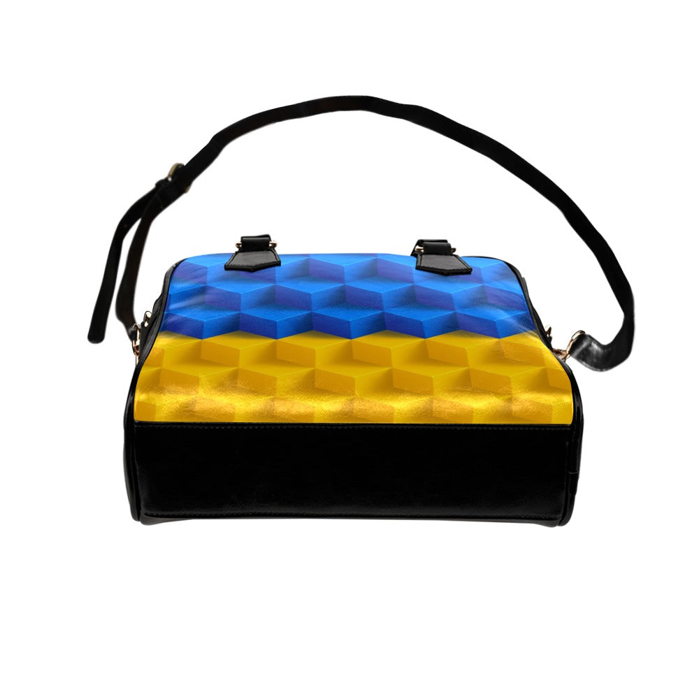 Ukraine Cube Shoulder Handbag