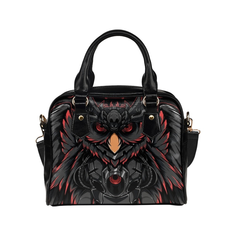 Owl Robot Shoulder Handbag