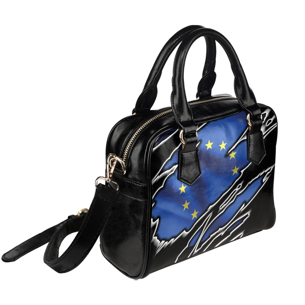 Flag Europe patriot love Shoulder Handbag