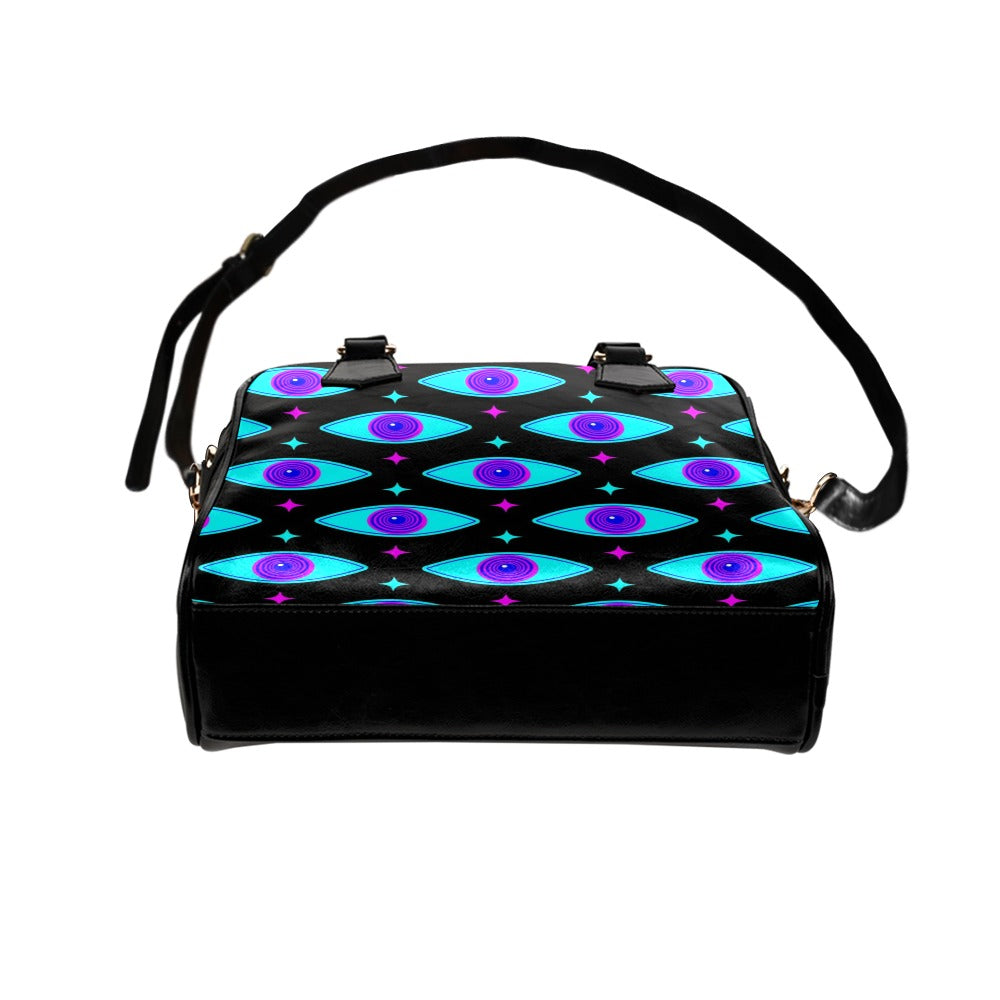 Psychedelic Eye Magic Trippy Shoulder Handbag