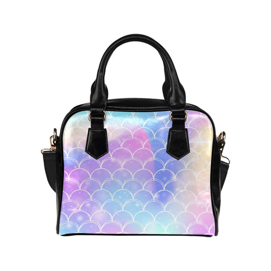 Fishscale Holo Shoulder Handbag