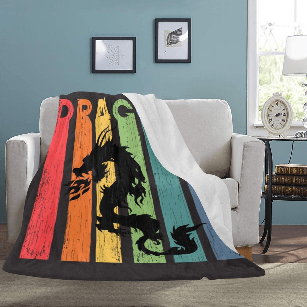 Dragon Vintage Ultra-Soft Micro Fleece Blanket 60"x80"